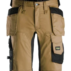 6141 SHORTS 50 BRUN/SORT>Snickers Workwear New