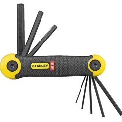 Fastnøgle ^ Stanley 2-69-264 STIFTNØGLESÆT HEX 8 DELE