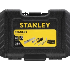 Fastnøgle ^ Stanley STMT82828-1 TOPNØGLESÆT 1/4" 38 DELE