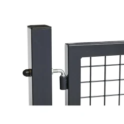 Systemhegn ^ Superroof PANELHEGN 3.00 X 1.03 M LÅGE GRÅ GALV. STÅL