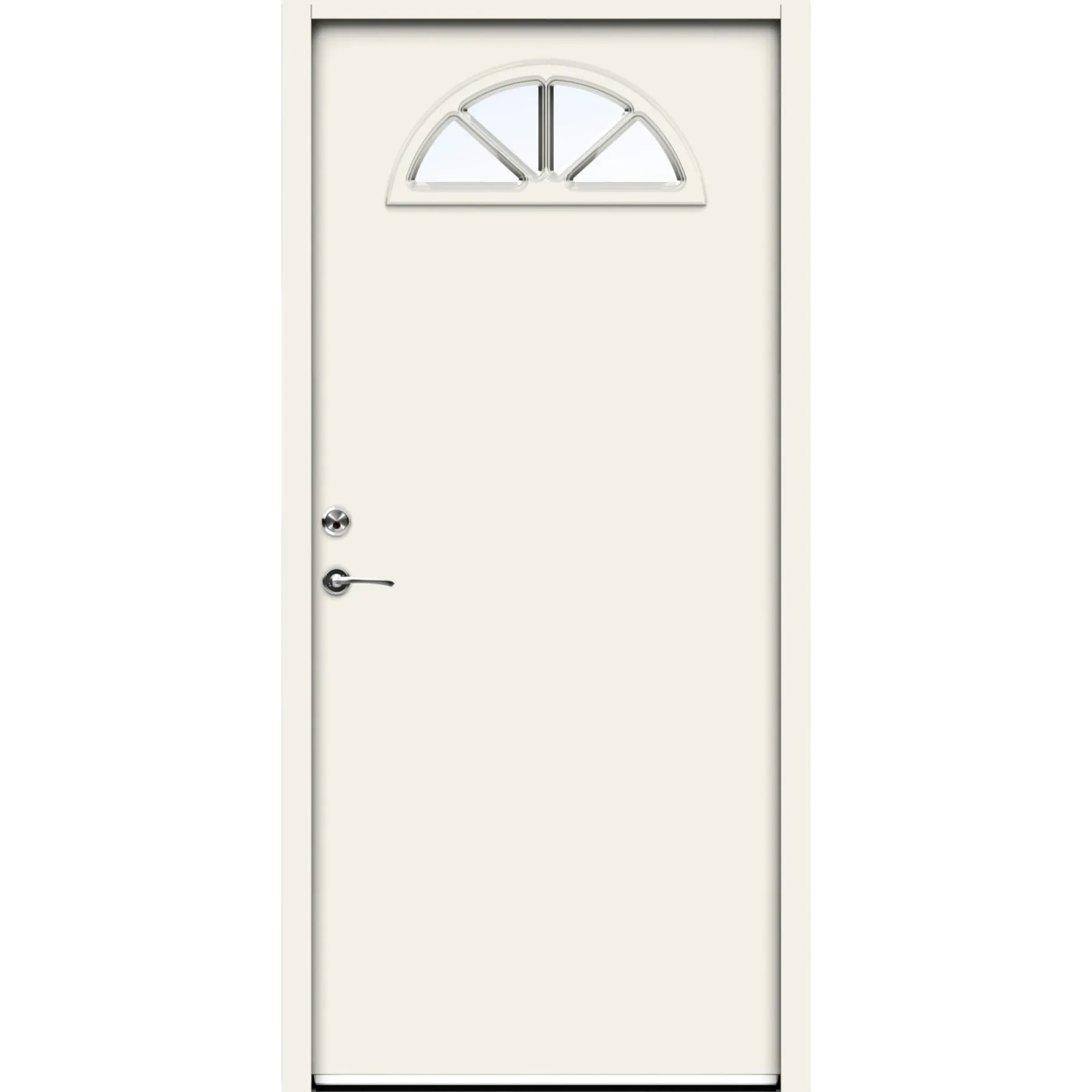 Yderdøre ^ Swedoor ADVANCE-LINE CLASSIC BERLIOZ ECO FACADEDØR 77 X 948 X 2115 MM V HVID