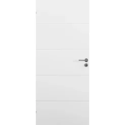 ADVANCE-LINE STABLE EFFECT GLAT MASSIV DØR HVID 8X21>Swedoor New