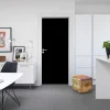 ADVANCE-LINE STABLE SORT GLAT MASSIV DØR SORT 9X21>Swedoor Discount
