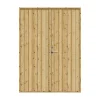 CLEVER-LINE DOBBELT UDHUSDØR 92 X 1514 X 2048 MM VENSTRE>Swedoor Best