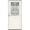 Yderdøre ^ Swedoor CLEVER-LINE P-400 FACADEDØR 59 X 948 X 2115 MM H HVID