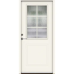 Yderdøre ^ Swedoor CLEVER-LINE P-400 FACADEDØR 59 X 948 X 2115 MM H HVID