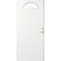 Yderdøre ^ Swedoor CLEVER-LINE P-200 FACADEDØR 59 X 948 X 2115 MM V HVID