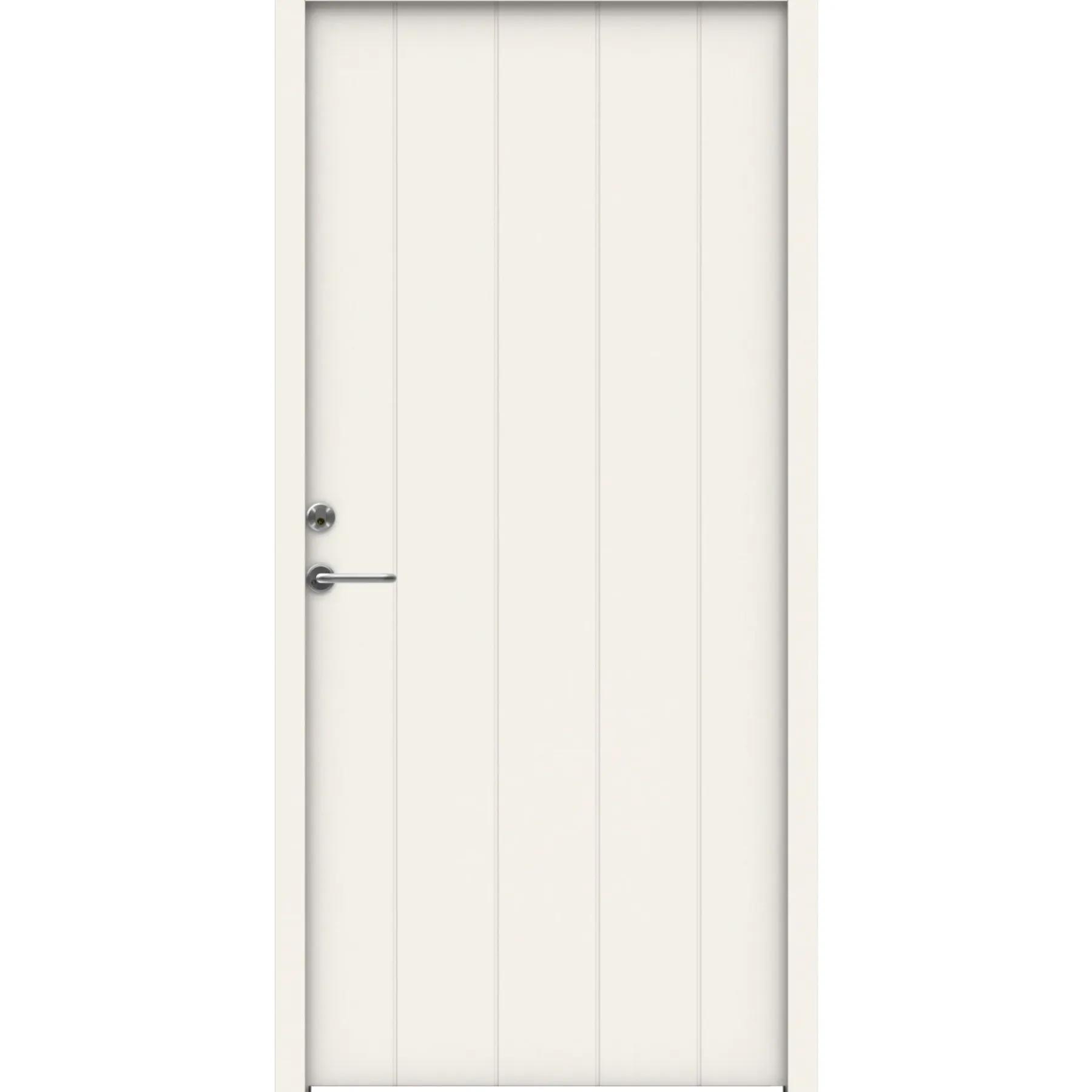 CLEVER-LINE P-100 FACADEDØR 60 X 948 X 2115 MM H HVID>Swedoor Sale