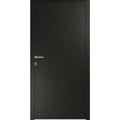Yderdøre ^ Swedoor CLEVER-LINE P-1200 INDADGÅENDE FACADEDØR 60 X 948 X 2115 MM H SORT