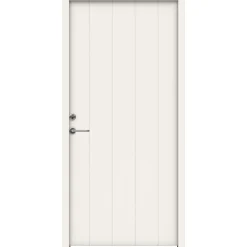 Yderdøre ^ Swedoor CLEVER-LINE P-100 3-PUNKTSLÅS FACADEDØR 59 X 948 X 2115 MM H HVID