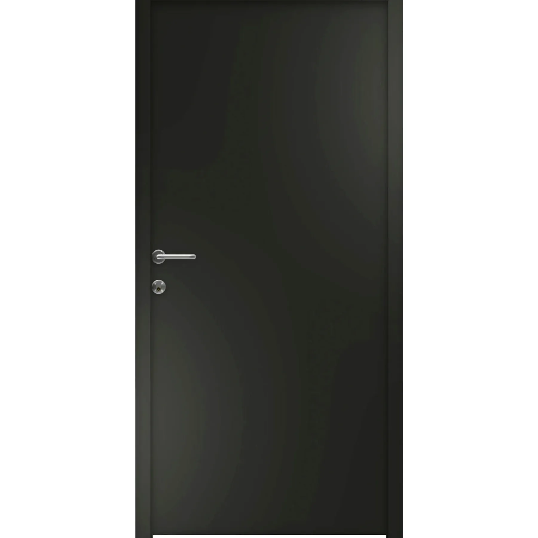 CLEVER-LINE P-1200 UDADGÅENDE FACADEDØR 60 X 948 X 2050 MM H SORT>Swedoor Discount