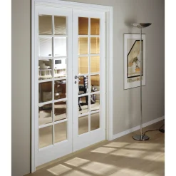 CLEVER-LINE STYLE SP12 DOBBELT GLASDØR INKL. KARMSÆT 110 MM 17X21>Swedoor Best