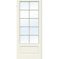 CLEVER-LINE STYLE SP10 STÅENDE GLASDØR 8X21>Swedoor Outlet