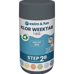Pool & Tilbehør ^ Swim&Fun 1729 KLOR TABLETTER