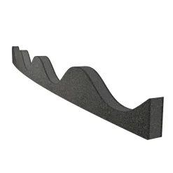 B6 SKUMBØLGEKLODS SORT 1030X25 MM>Swisspearl Outlet