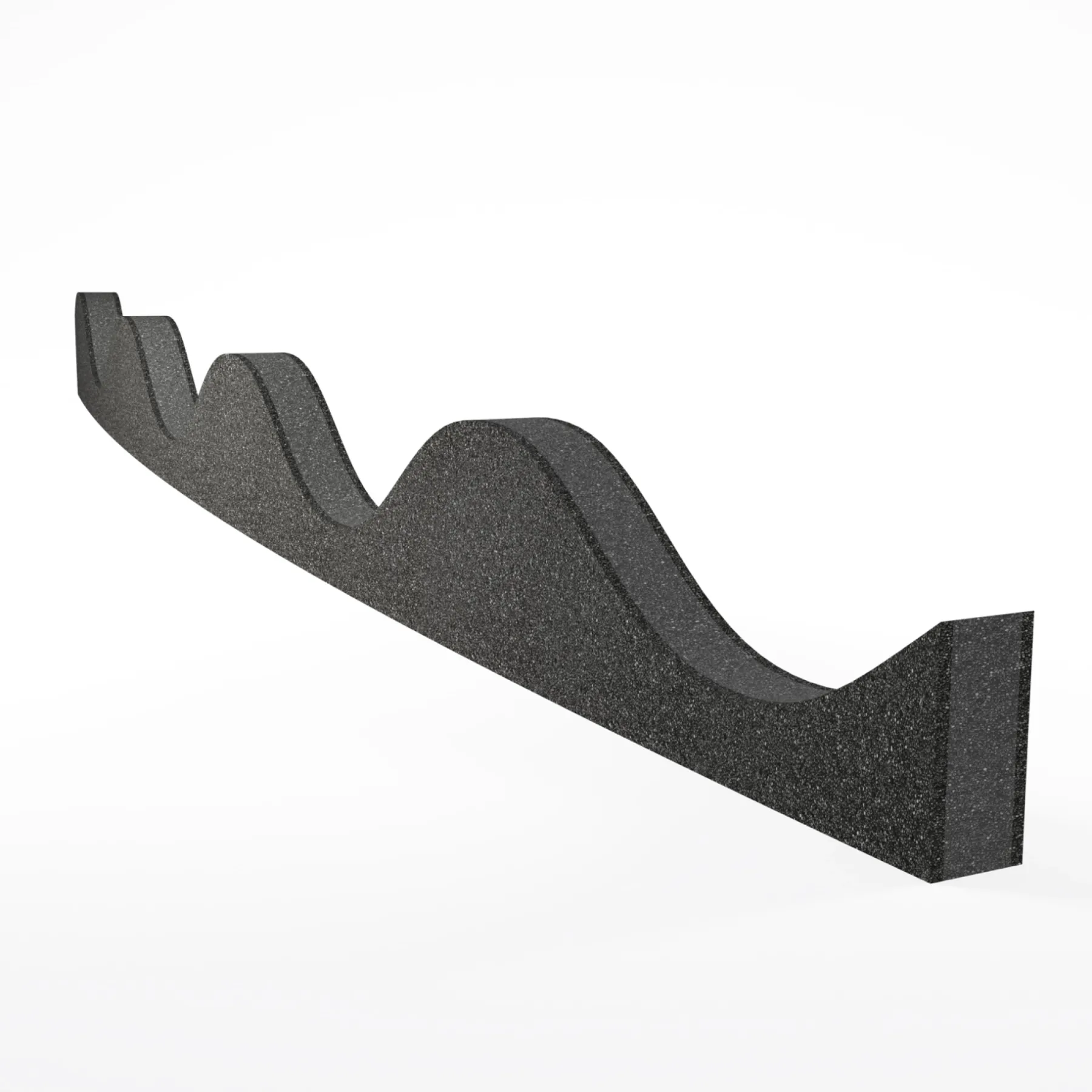TYGE 60 STK/KS SKUMBØLGEKLODS SORT 945X25 MM>Swisspearl Online