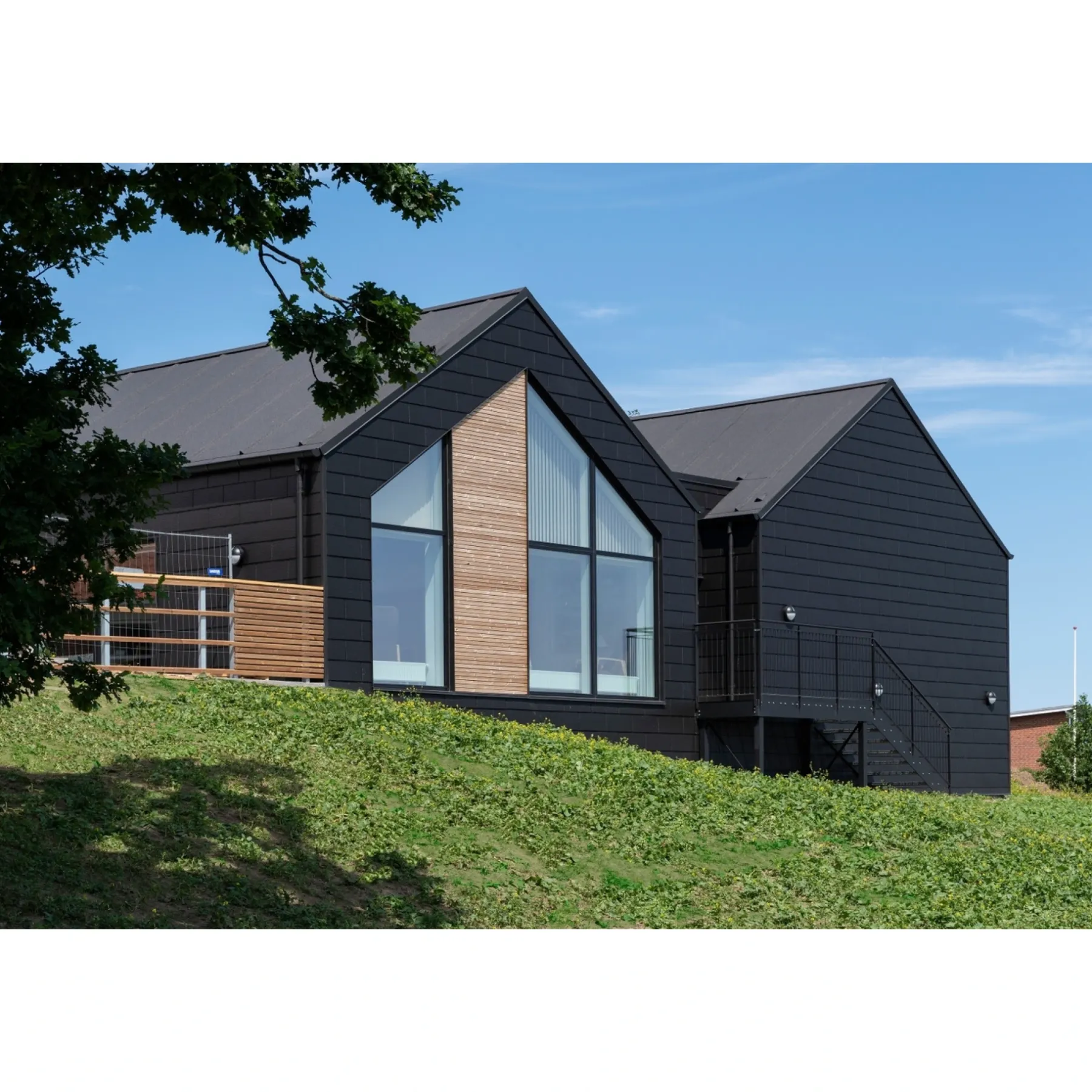 WESTERLAND SKIFERPLADE SORTBLÅ 300 X 600 MM>Swisspearl Discount