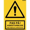 ASBEST ADVARSELSSKILT>Sydvesta Online