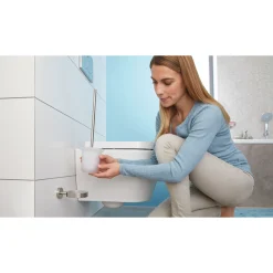 Tilbehør Badeværelse ^ Tesa MOON TOILETBØRSTE RUSTFRIT STÅL