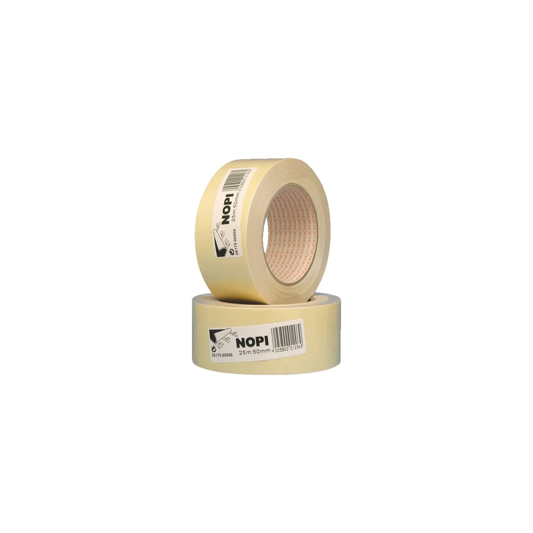 Tape ^ Tesa NOPI DOBBELTKLÆBENDE TAPE 25 M X 50 MM HVID