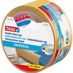 Tape ^ Tesa UNIVERSAL TÆPPETAPE 10MX50MM HVID