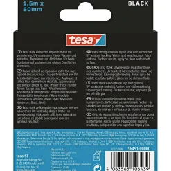ULTRA POWER UNDER WATER REPARATIONSTAPE 50 MM X 1,5 M SORT>Tesa Discount