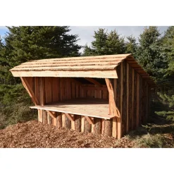 Shelters & Bålhytter ^ Tiset Savværk TISET SAVVÆRK GRAM 81-2050 SHELTER 12,5 M2