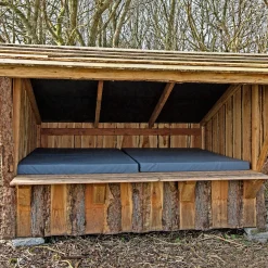 Shelters & Bålhytter ^ Tiset Savværk TISET SAVVÆRK GRAM 81-1050 SHELTER 9 M²