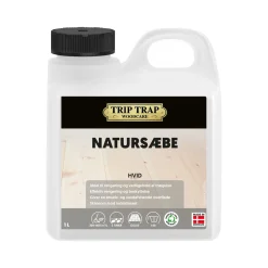 Træpleje & Lak ^ Trip Trap NATUR SÆBE 1 L HVID