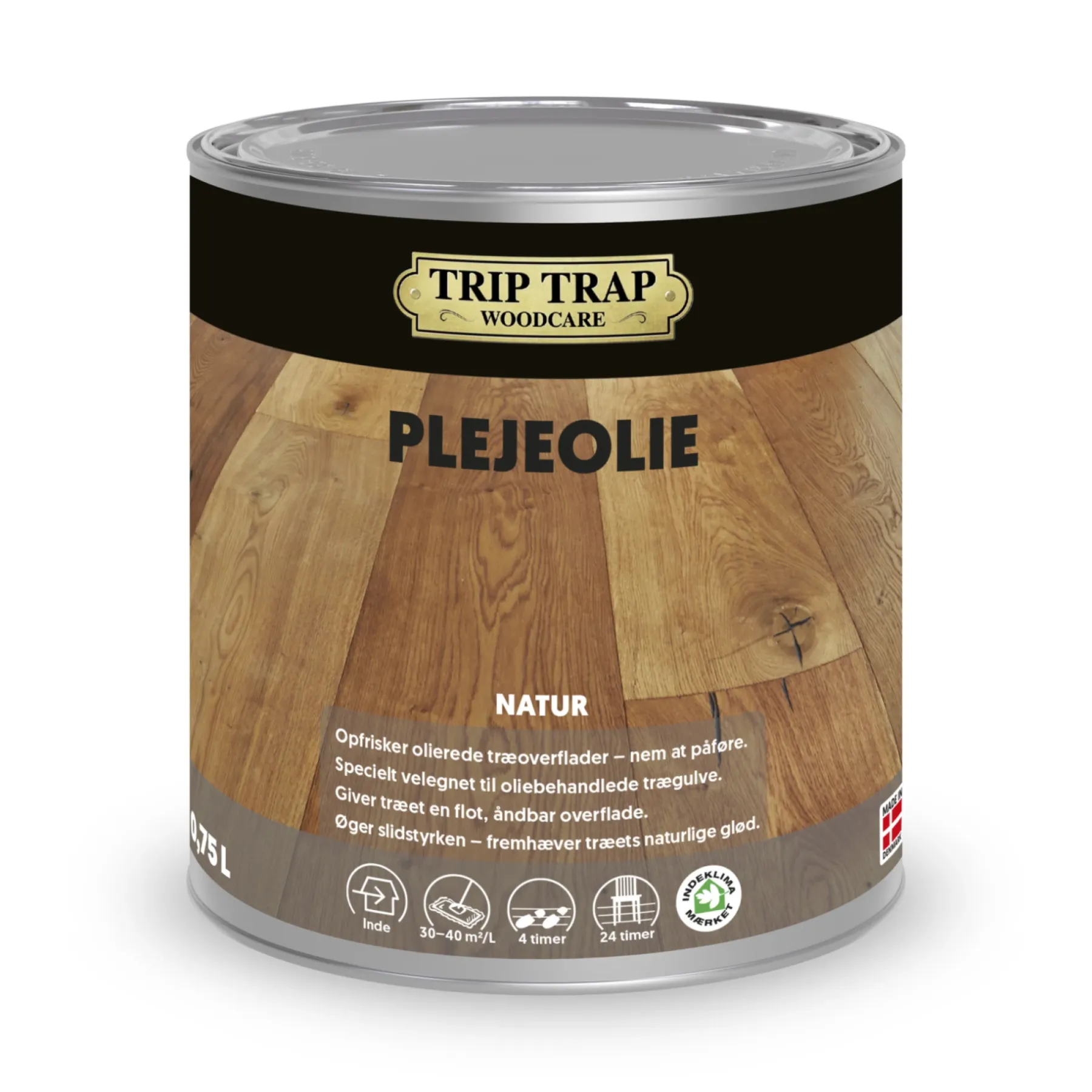 Træpleje & Lak ^ Trip Trap OLIEBASERET PLEJEOLIE 0,75 L NATUR