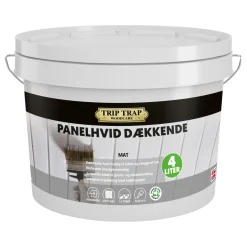 DÆKKENDE TRÆMALING 4 L HVID>Trip Trap Hot