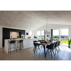 Træbeton ^ Troldtekt AKUSTIKPLADE 25 X 600 X 1200 MM EXTREM FIN HVID
