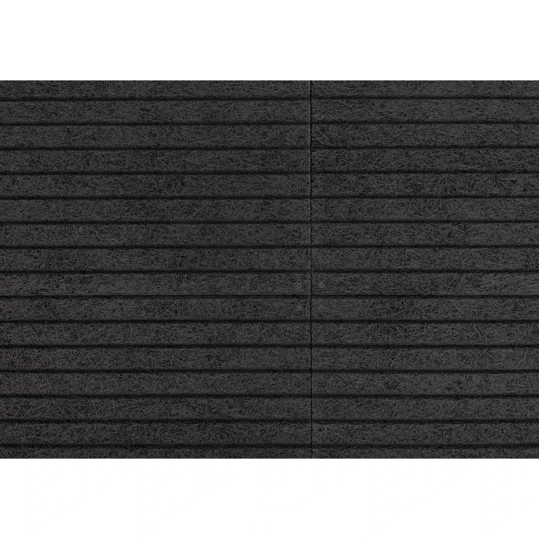 Træbeton ^ Troldtekt FUTURECEM V-LINE 1WAY AKUSTIKPLADE 25 X 600 X 1200 MM ULTRAFIN SORT