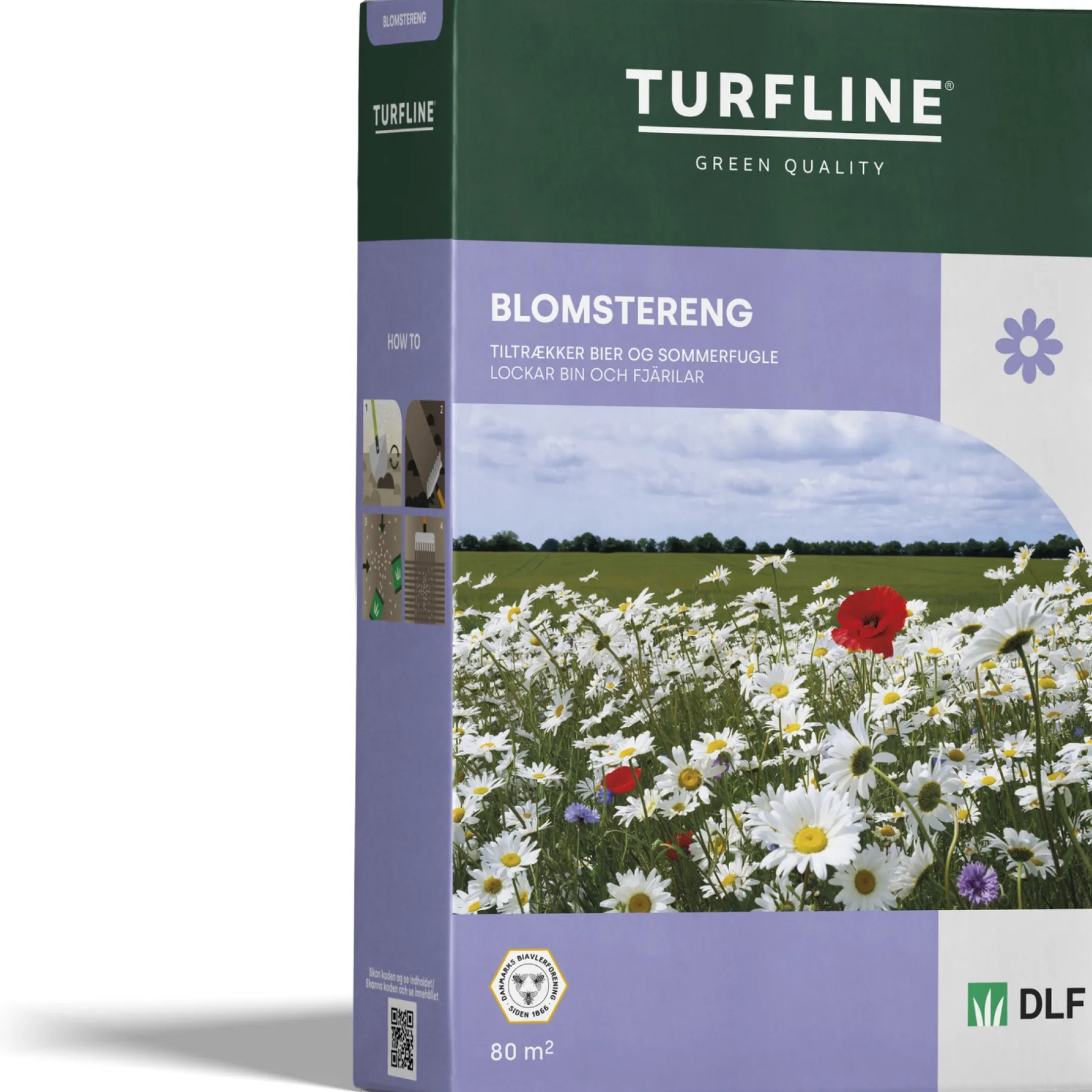 Frø & Spiring ^ Turfline BLOMSTERENG BLOMSTERFRØ 800 G
