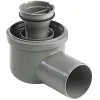 Gulvafløb ^ Unidrain 2411.0075 UDLØBSHUS 75 MM VANDRET