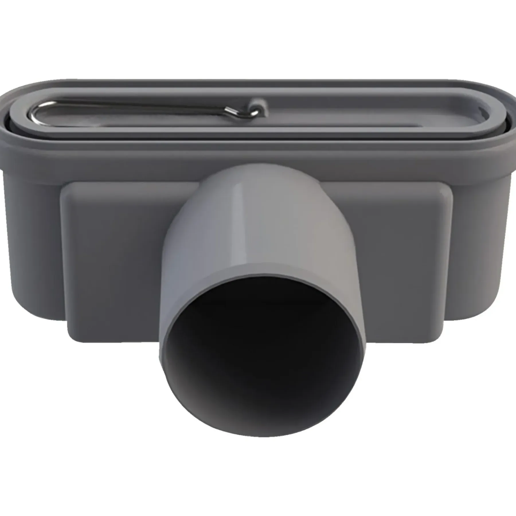 Gulvafløb ^ Unidrain 1411.0075 UDLØBSHUS 75 MM VANDRET
