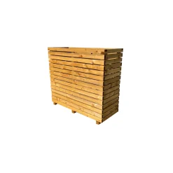 Havekrukker ^ Upyard PLANTEKUMME TRYKIMPRÆGNERET FYRTRÆ BRUNIMPREGNERET 100×40×90 CM