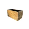 PLANTEKUMME TRYKIMPRÆGNERET TRÆ BRUNBEJDSET 36,5×36,5×35 CM>Upyard Clearance