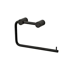 Tilbehør Badeværelse ^ VASSO M/SKRUER TOILETPAPIRHOLDER MAT SORT