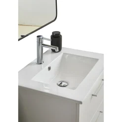 MILANO SOFTCLOSE BADMØBEL HVID 2 SKUFFER 80 CM>VASSO Clearance