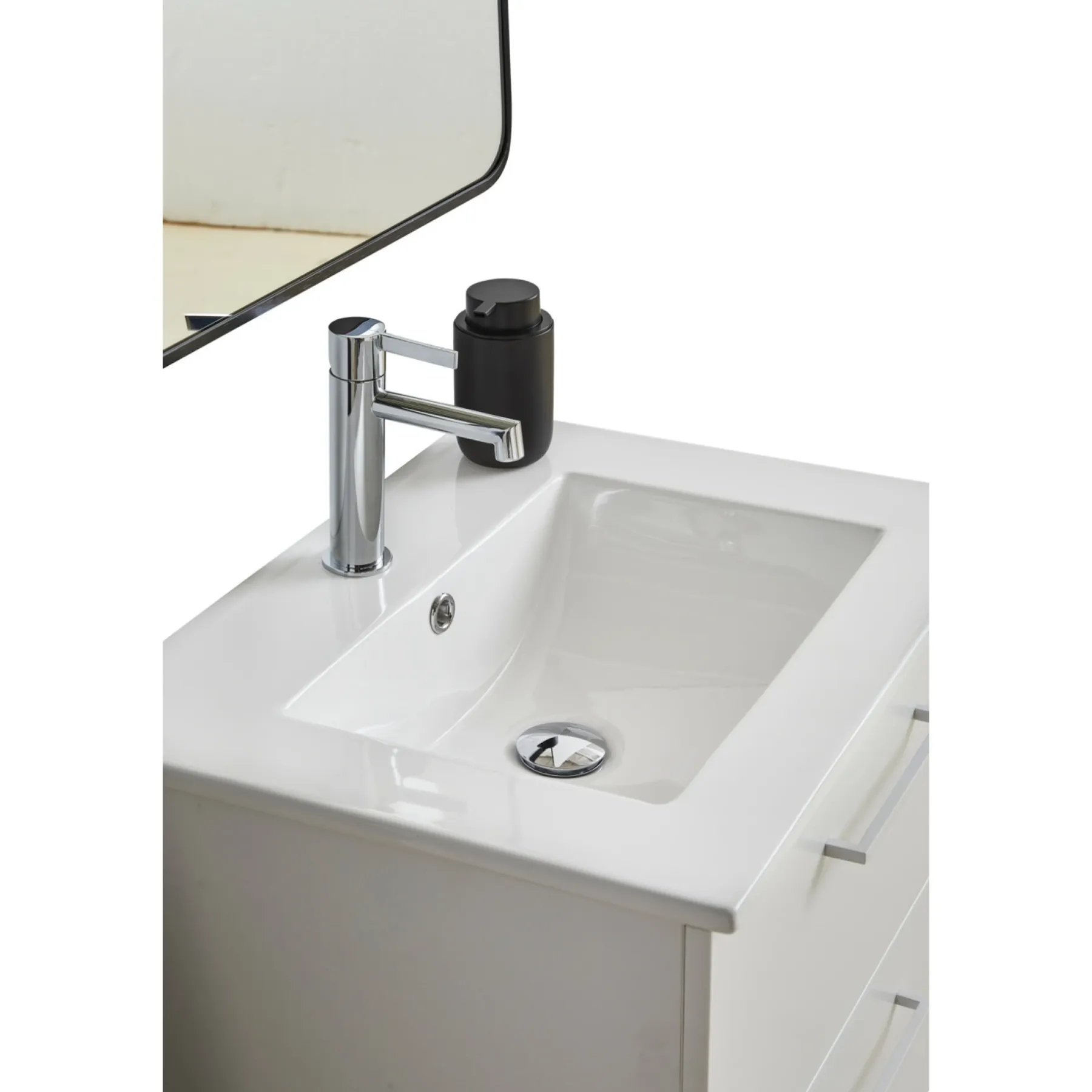 MILANO SOFTCLOSE BADMØBEL HVID 2 SKUFFER 80 CM>VASSO Clearance