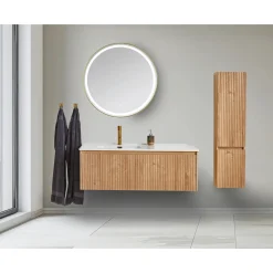 Badeværelsesmøbler ^ VASSO ROMA SOFTCLOSE BADMØBEL VARM EG 2 SKUFFER 120 CM