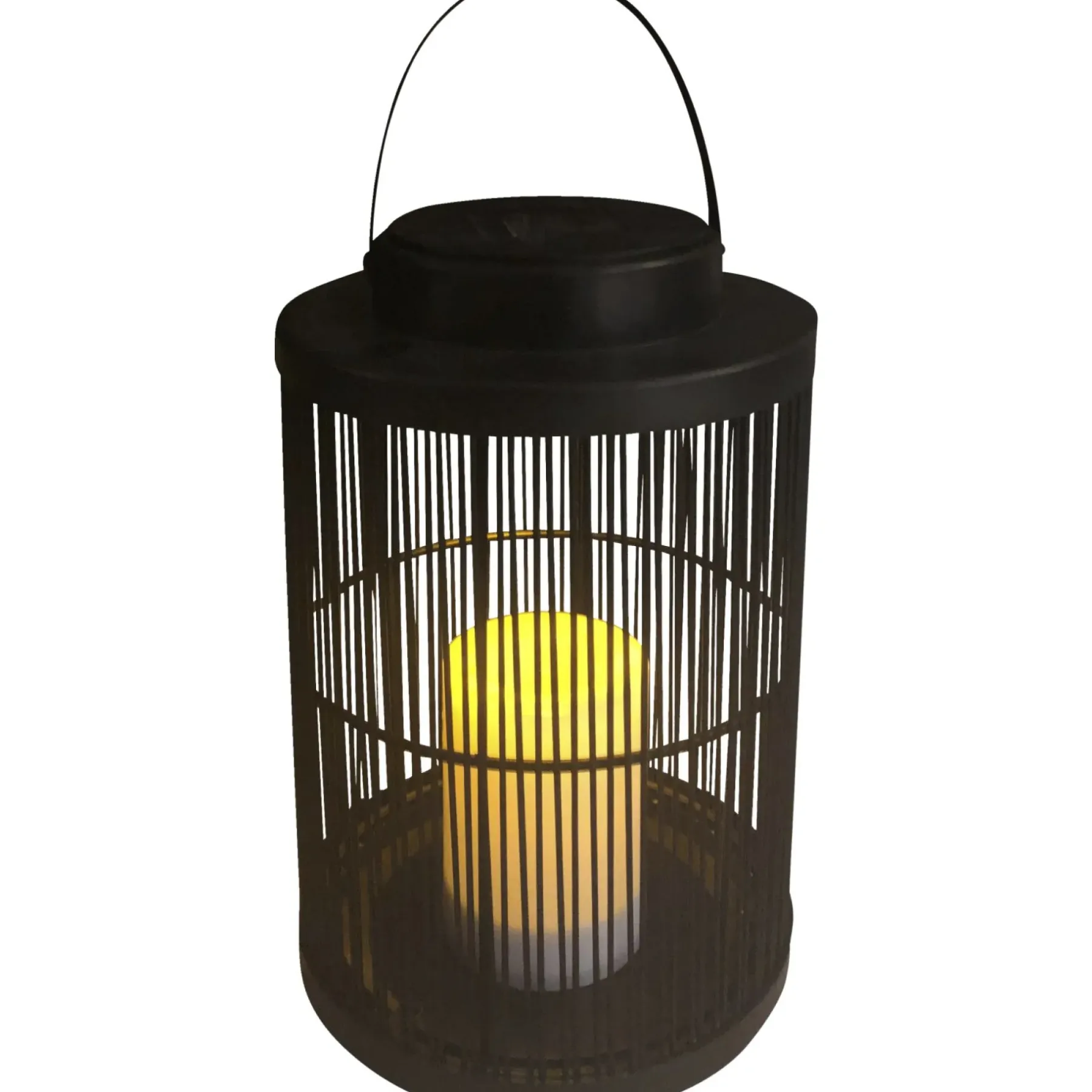 ROMA SOLCELLE LANTERNE SORT 26 CM>Veli Line Best