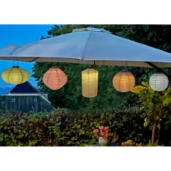 RUND SOLCELLE LANTERNE GYLDENBRUN 25 CM>Veli Line Best