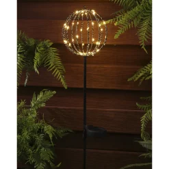 SOLCELLE KUPPEL SORT 75 CM>Veli Line
