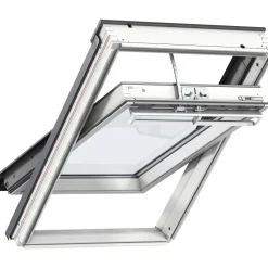 Ovenlysvinduer ^ Velux INTEGRA ELEKTRISK VIPPEVINDUE HVID POLYURETAN 78 X 140 CM GGU MK08 006821