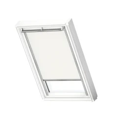Ovenlysvinduer ^ Velux MØRKLÆGNINGSGARDIN MANUEL HVID DKL CK02 1025S