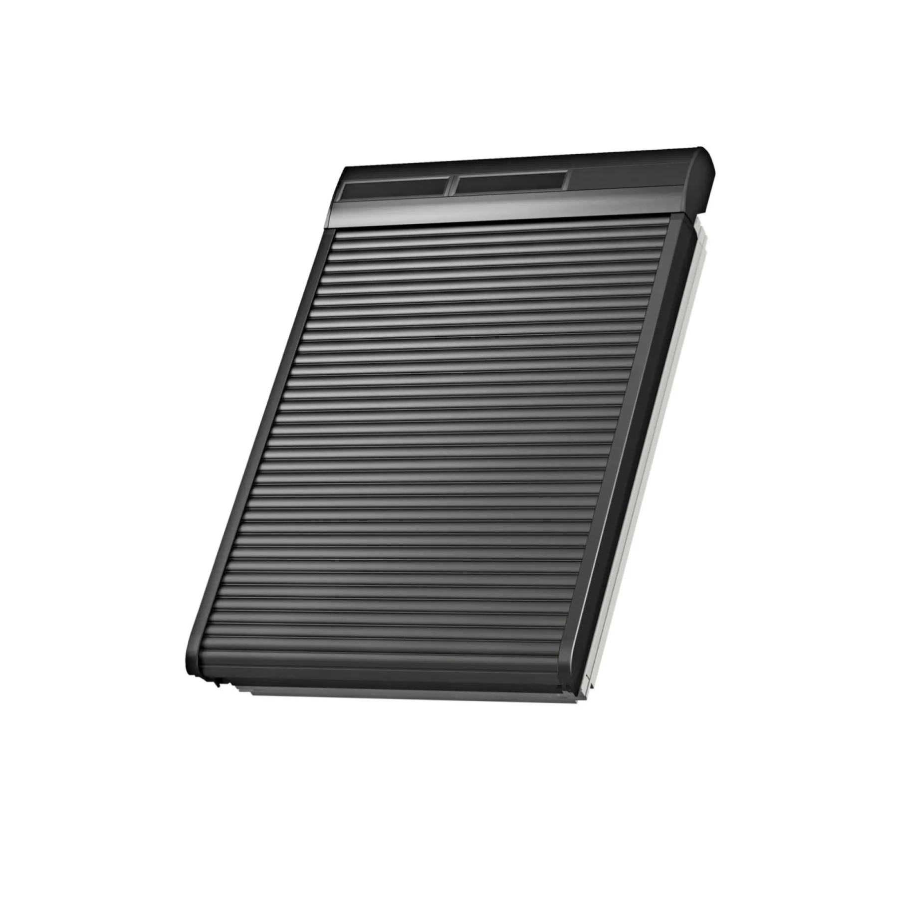 Ovenlysvinduer ^ Velux RULLESKODDE SOLCELLEDREVET GRÅ SSL MK08 0000S