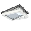 Ovenlysvinduer ^ Velux SOLGARDIN SOLCELLEDREVET HVID MSU0900905070WL