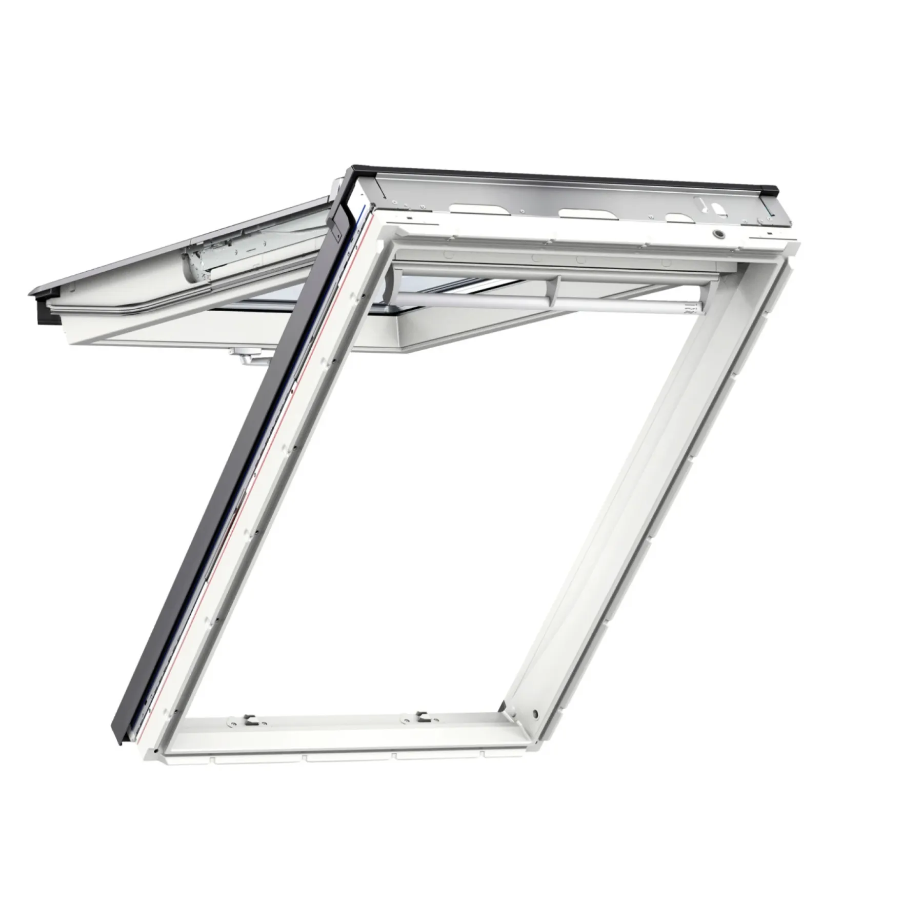 Ovenlysvinduer ^ Velux TOPHÆNGT VINDUE HVID POLYURETAN 78 X 140 CM GPU MK08 0066